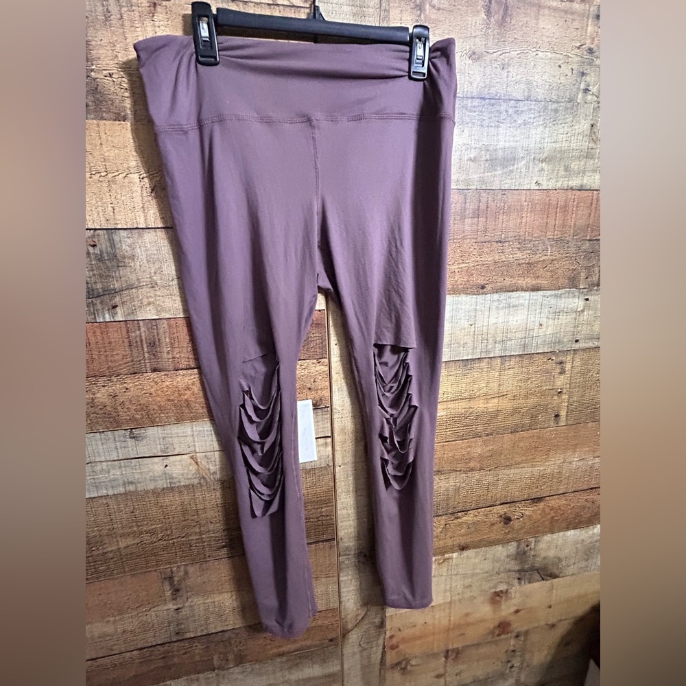 Chic Mauve Leggings 2XL